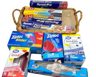ZipLok Bags Parchment Paper Zip Lock Press N Seal Aluminum Foil