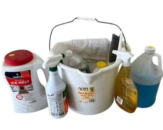 Bucket Cleaning Detergents Scrub Brushed Ice Melt Dawn