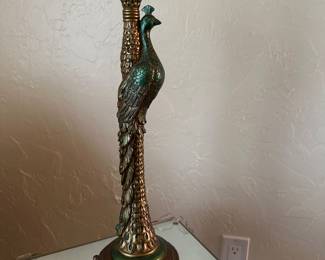Peacock Candle Holder