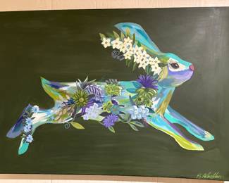 Kelly Stevens McLaughlan signed painting