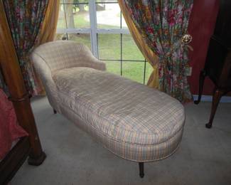 Mint chaise lounge with down and fiber cushion