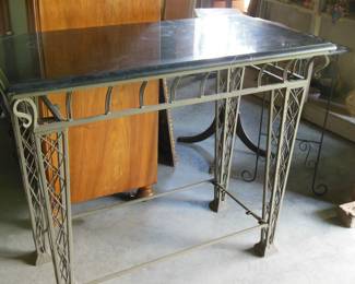 Wonderful French metal console