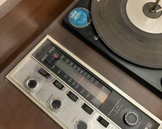 1969 Philco Record Player Radio