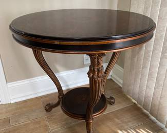 Round accent table . . . 