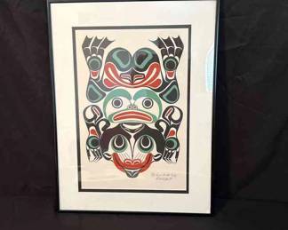 KwaGulth Frog 116 170 By Richard Hunt