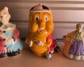 Vtg. Cookie Jars Teapot