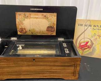 Antique Kappel Cylinder Music Box