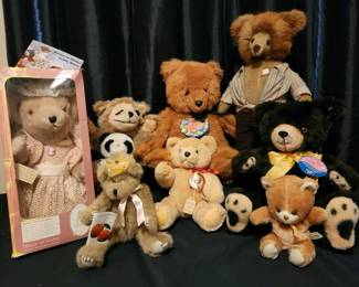 Collection Of Vintage Bears