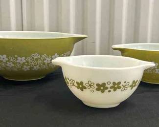 Vintage Spring Blossom Pyrex Bowls