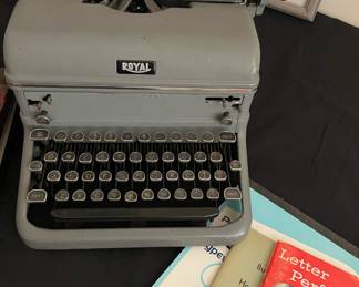 Royal Grey Typewriter