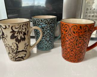 Set of 3 Gordon Bleu Coffee Mugs