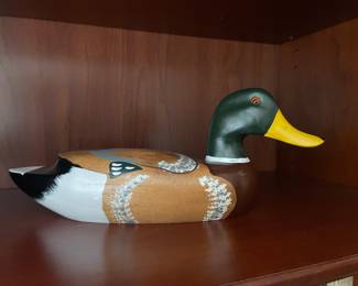 Hand Carved/Painted Duck Sculptures