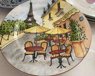Sakura Paris Bistro Earthenware Plate