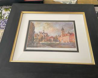 Framed Watercolor Prints by Beradette Voz