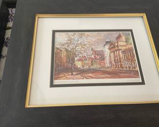 Framed Watercolor Prints by Beradette Voz