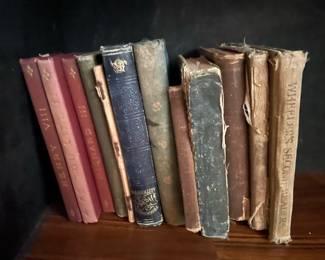 Assortment of Vintage Hardcover Books