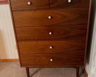 Drexel Declaration Mid Century Highboy Dresser