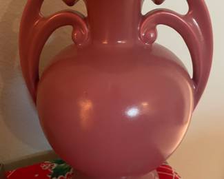 Rumrill Pink Ceramic Urn Vase