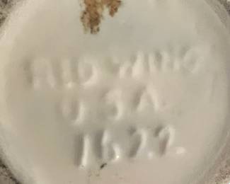 Red Wing White Pottery Pitcher - 1622