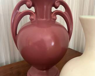 Rumrill Pink Ceramic Urn Vase