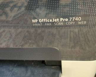 HP OfficeJet Pro Wide Format All-in-One Color Printer -  7740 