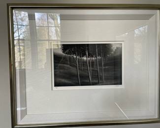 Framed & Matted Lithograph "From White Hollow Road" by Robert Kipniss 