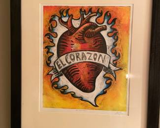 2008 "El Corazon" Print by Amy