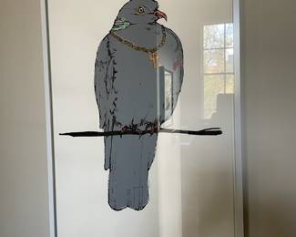 2008 Screen Print "Pigeon" by Sage Vaughn