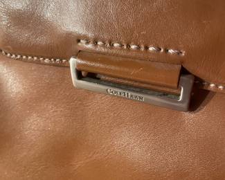 Cole Haan Cognac Leather Purse