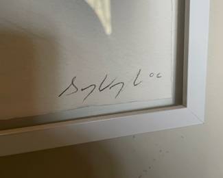 2008 Screen Print "Pigeon" by Sage Vaughn