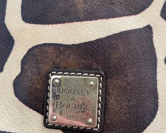 Dooney & Bourke Giraffe Print Shoulder Bag
