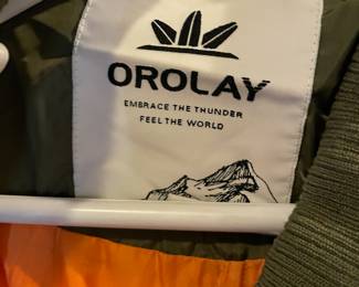 Orolay Army Green Women's Down Coat