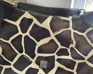 Dooney & Bourke Giraffe Print Shoulder Bag