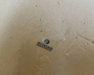 Black/White Zodax Abstract Design Vase