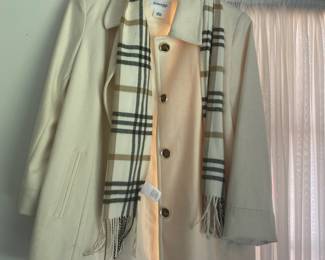 St. John's Bay Ivory Dress Coat