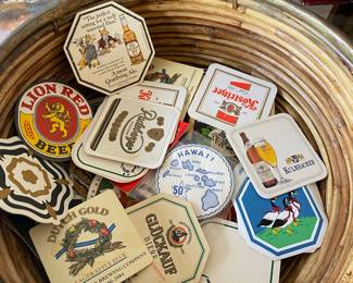Assortment of Paper Coasters