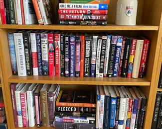 Assortment of Hard Cover, Soft Cover Books