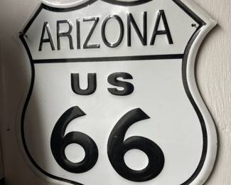 Arizona US Route 66 Metal Sign