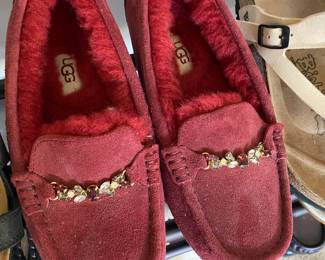 UGG Red/Gemstones Ansley Slippers