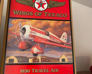 ERTL Wings of Texaco 1930 Travel Air Model R Mystery Ship Diecast Airplane