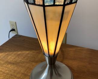 Tiffany Style Uplight Table Lamp