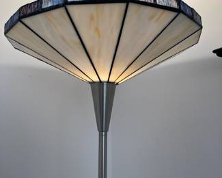 Tiffany Style Uplight Floor Lamp