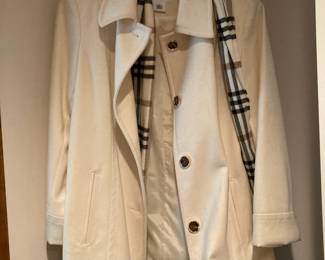 St. John's Bay Ivory Dress Coat