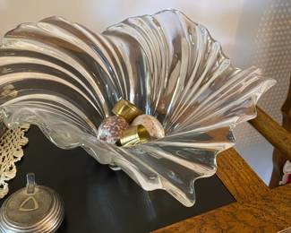 Mikasa Belle Epoque Crystal Swirl Fruit Bowl