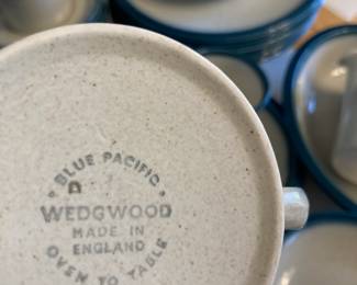 Blue Pacific Wedgwood Dinnerware Set