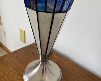 Tiffany Style Uplight Table Lamp