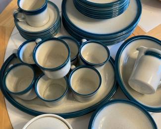 Blue Pacific Wedgwood Dinnerware Set