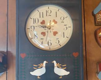 Geese Themed Wall/Mantle Clock