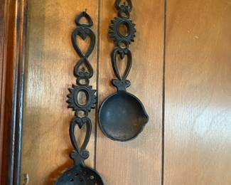 Assortment of Cast Iron Wall Decor