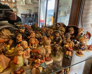 Wide Assortment of Hummel Figurines